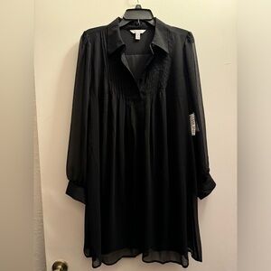 Nine West Swing Pintuck Dress